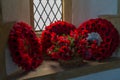 TYNEHAM Ã¢â¬â DECEMBER 27: British Royal Legion Remembrance wreath